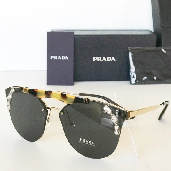 Prada Accessories - SOLD ! PRADA ORNATE JEWEL CAT EYE SUNGLASSES